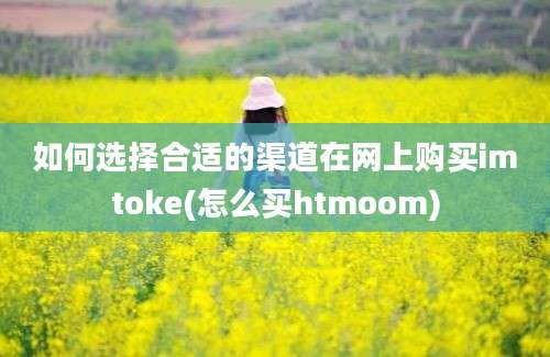 如何选择合适的渠道在网上购买imtoke(怎么买htmoom)