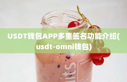 USDT钱包APP多重签名功能介绍(usdt-omni钱包)