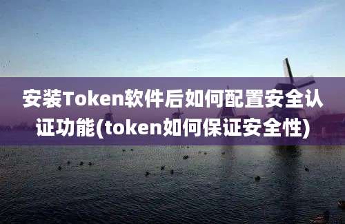 安装Token软件后如何配置安全认证功能(token如何保证安全性)