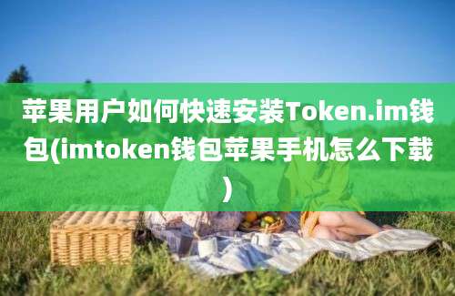 苹果用户如何快速安装Token.im钱包(imtoken钱包苹果手机怎么下载)