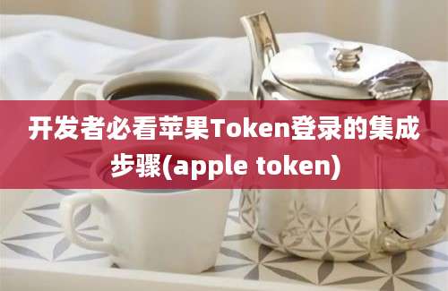 开发者必看苹果Token登录的集成步骤(apple token)