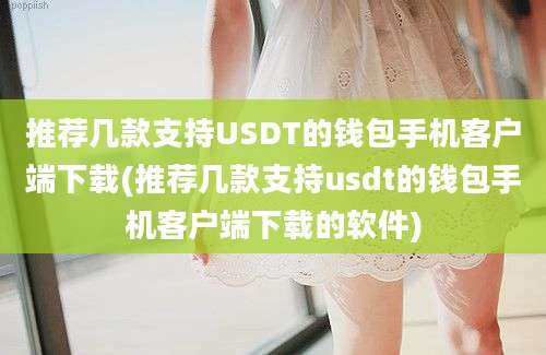 推荐几款支持USDT的钱包手机客户端下载(推荐几款支持usdt的钱包手机客户端下载的软件)