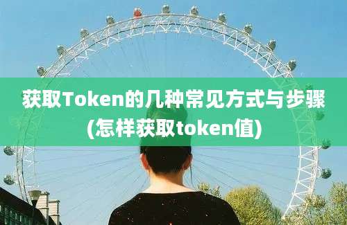 获取Token的几种常见方式与步骤(怎样获取token值)