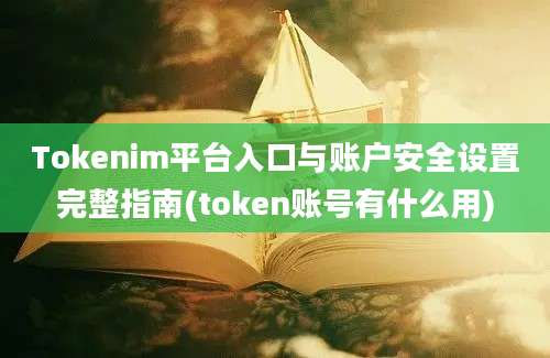 Tokenim平台入口与账户安全设置完整指南(token账号有什么用)