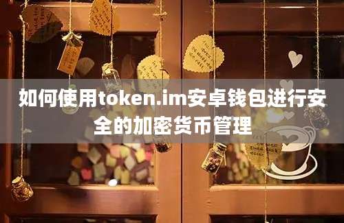 如何使用token.im安卓钱包进行安全的加密货币管理