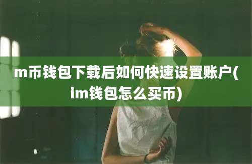 m币钱包下载后如何快速设置账户(im钱包怎么买币)