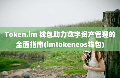 Token.im 钱包助力数字资产管理的全面指南(imtokeneos钱包)