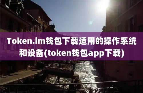 Token.im钱包下载适用的操作系统和设备(token钱包app下载)