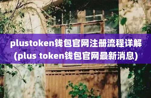 plustoken钱包官网注册流程详解(plus token钱包官网最新消息)