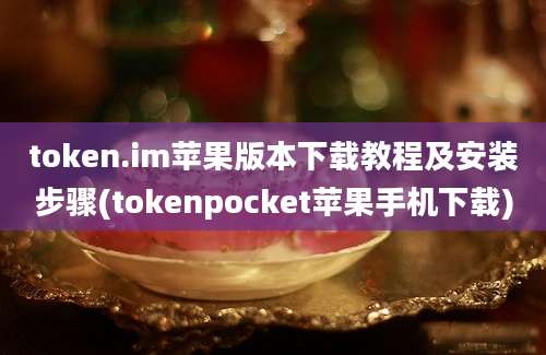 token.im苹果版本下载教程及安装步骤(tokenpocket苹果手机下载)