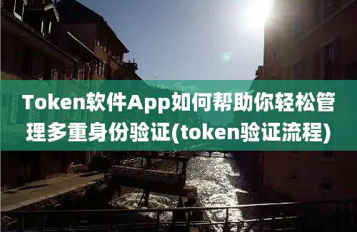 Token软件App如何帮助你轻松管理多重身份验证(token验证流程)