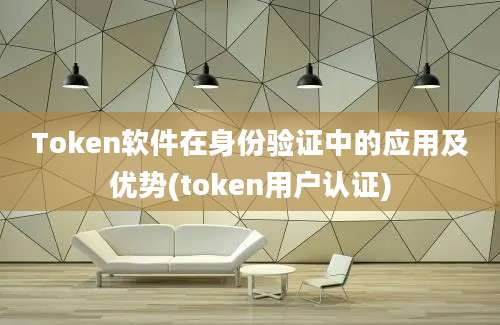 Token软件在身份验证中的应用及优势(token用户认证)