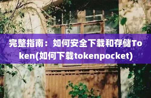 完整指南：如何安全下载和存储Token(如何下载tokenpocket)