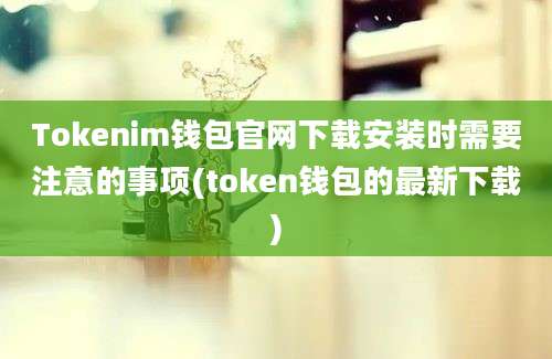 Tokenim钱包官网下载安装时需要注意的事项(token钱包的最新下载)