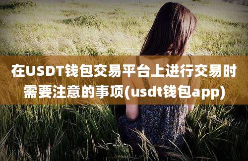 在USDT钱包交易平台上进行交易时需要注意的事项(usdt钱包app)