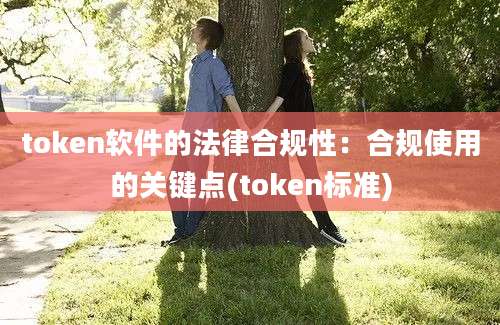 token软件的法律合规性：合规使用的关键点(token标准)