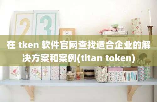 在 tken 软件官网查找适合企业的解决方案和案例(titan token)