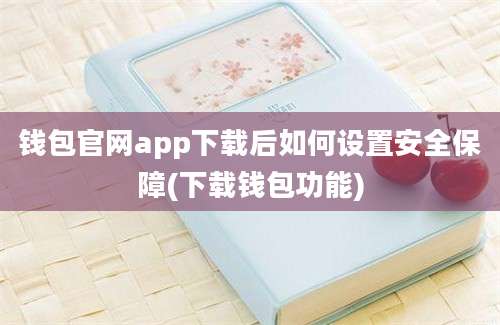 钱包官网app下载后如何设置安全保障(下载钱包功能)