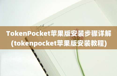 TokenPocket苹果版安装步骤详解(tokenpocket苹果版安装教程)