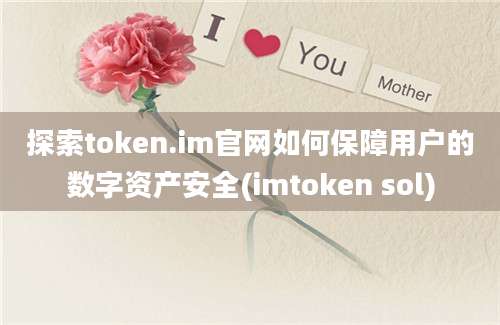 探索token.im官网如何保障用户的数字资产安全(imtoken sol)