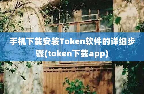 手机下载安装Token软件的详细步骤(token下载app)