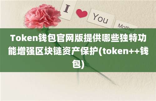 Token钱包官网版提供哪些独特功能增强区块链资产保护(token++钱包)