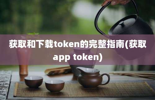 获取和下载token的完整指南(获取app token)