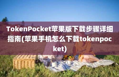 TokenPocket苹果版下载步骤详细指南(苹果手机怎么下载tokenpocket)