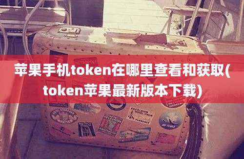 苹果手机token在哪里查看和获取(token苹果最新版本下载)