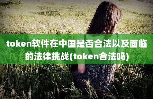 token软件在中国是否合法以及面临的法律挑战(token合法吗)