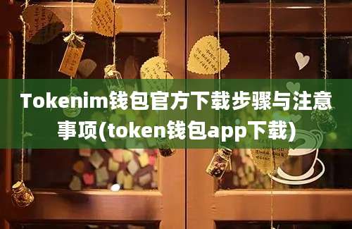 Tokenim钱包官方下载步骤与注意事项(token钱包app下载)