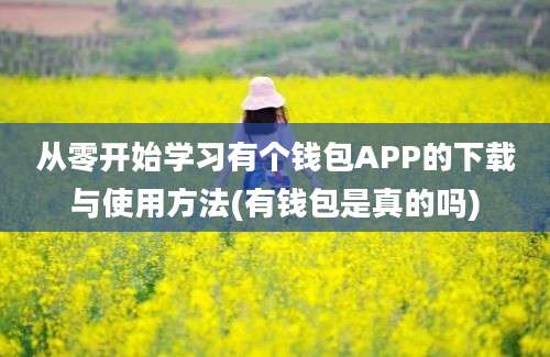 从零开始学习有个钱包APP的下载与使用方法(有钱包是真的吗)