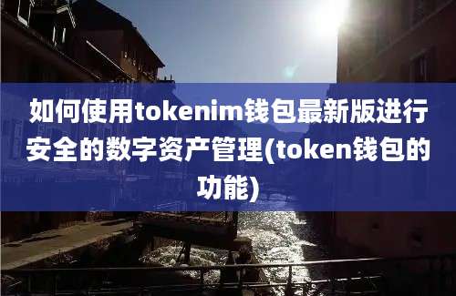 如何使用tokenim钱包最新版进行安全的数字资产管理(token钱包的功能)