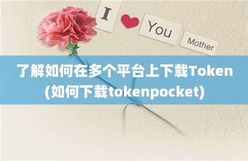 了解如何在多个平台上下载Token(如何下载tokenpocket)