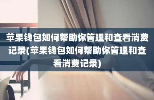 苹果钱包如何帮助你管理和查看消费记录(苹果钱包如何帮助你管理和查看消费记录)